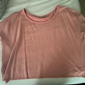 Athleta cropped sweat shirt